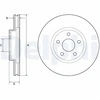 Image de Disque De Frein Delphi Bg4803c Ford