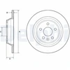 Image de Disque De Frein Delphi Bg4804c Ford