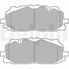 Image de Kit De Plaquettes De Frein, Frein À Disque Lp3272 Delphi Delphi Lp3272 Audi;Skoda;Volkswagen