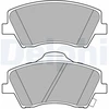 Image de Kit De Plaquettes De Frein, Frein À Disque Lp3264 Delphi Delphi Lp3264 Hyundai;Kia