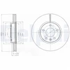 Image de Disque De Frein Delphi Bg4278c Chevrolet;Opel;Vauxhall