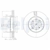 Image de Disque De Frein Delphi Bg4148c Honda