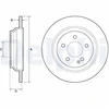 Image de Disque De Frein Delphi Bg4811c Mercedes-Benz