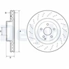 Image de Disque De Frein Delphi Bg9188c Mercedes-Benz