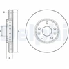 Image de Disque De Frein Delphi Bg4815c Fiat;Nissan;Opel;Renault;Vauxhall