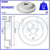 Image de Disque De Frein Delphi Bg4826c Subaru