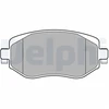 Image de Kit De Plaquettes De Frein, Frein À Disque Lp3306 Delphi Delphi Lp3306 Renault