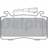Image de Kit De Plaquettes De Frein, Frein À Disque Lp3310 Delphi Delphi Lp3310 Alfa Romeo