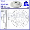 Image de Disque De Frein Delphi Bg4834c Bmw