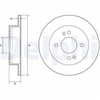 Image de Disque De Frein Delphi Bg4917c Hyundai