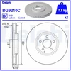 Image de Disque De Frein Delphi Bg9210c Mercedes-Benz