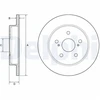 Image de Disque De Frein Delphi Bg4928c Lexus;Toyota