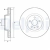 Image de Disque De Frein Delphi Bg9220c Tesla
