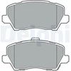 Image de Kit De Plaquettes De Frein, Frein À Disque Lp3363 Delphi Delphi Lp3363 Kia