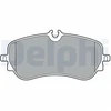 Image de Kit De Plaquettes De Frein, Frein À Disque Lp3367 Delphi Delphi Lp3367 Man;Volkswagen