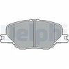 Image de Kit De Plaquettes De Frein, Frein À Disque Lp3370 Delphi Delphi Lp3370 Opel;Vauxhall