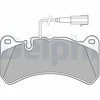 Image de Kit De Plaquettes De Frein, Frein À Disque Lp3374 Delphi Delphi Lp3374 Alfa Romeo