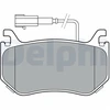 Image de Kit De Plaquettes De Frein, Frein À Disque Lp3381 Delphi Delphi Lp3381 Alfa Romeo