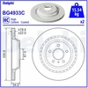 Image de Disque De Frein Delphi Bg4933c Mercedes-Benz