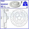 Image de Disque De Frein Delphi Bg4934c Mercedes-Benz
