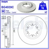 Image de Disque De Frein Delphi Bg4939c Nissan