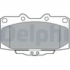 Image de Kit De Plaquettes De Frein, Frein À Disque Lp3409 Delphi Delphi Lp3409 Toyota
