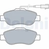 Image de Kit De Plaquettes De Frein, Frein À Disque Lp3412 Delphi Delphi Lp3412 Fiat;Ford