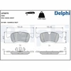 Image de Kit De Plaquettes De Frein, Frein À Disque Lp3675 Delphi Delphi Lp3675 Citroen;Opel;Peugeot;Toyota