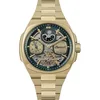 Image de Ingersoll 1892 The Spirit Montre Automatique pour Homme 46,7 mm avec Cadran Verte et Bracelet doré en Acier Inoxydable I15803 en occasion ou reconditionné