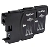 Image de LC1100BK - Pack de 2 - noir - original - blister avec alarme acoustique / électromagnétique - cartouche d'encre - pour Brother DCP-185, 395, 585,
