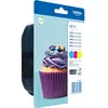 Image de LC123 RainbowPack - Pack de 3 - à rendement élevé - jaune, cyan, magenta - original - blister avec alarme acoustique / électromagnétique - cartouche