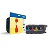 Image de LC121 Value Pack - Noir, jaune, cyan, magenta - original - blister - cartouche d'encre - pour Brother DCP-J132W, DCP-J552DW, DCP-J752DW