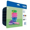 Image de LC221 Value Pack - Pack de 4 - noir, jaune, cyan, magenta - original - cartouche d'encre - pour Brother DCP-J562DW