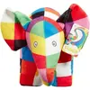 Image de Peluche Rainbow Designs Elmer Multicolore 23,5x12x17,5 cm EL1441
