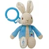 Image de Peluche vibrante et remontante 21cm avec anneau d'attache Pierre Lapin Original