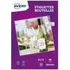 Image de Etiquettes pour bouteilles - 12 x 9 cm - 40 étiquettes (10 Feuilles)