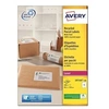 Image de Avery - Papier recyclé - adhésif permanent - blanc - 99.1 x 139 mm 400 étiquette(s) (100 feuille(s) x 4 étiquettes adresses