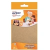 Image de 18 Etiquettes ovales couleur kraft - 4,1 x 8,9 cm