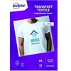 Image de Transfert Textile - Blanc - A4 (210 x 297 mm) 15 feuille(s) papier de transfert