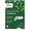 Image de Avery Recycled Labels - Papier recyclé - mat - adhésif permanent - micro-perforé - blanc - 63.5 x 33.9 mm 360 étiquette(s) (15 feuille(s) x 24
