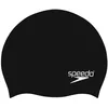 Image de Speedo - Plain Moulded Silicone Junior - Bonnet natation Black - Taille unique