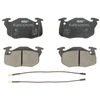 Image de Kit De Plaquettes De Frein, Frein À Disque Premier Eco Friction Fdb393 Ferodo Ferodo Fdb393 Citroen;Peugeot;Renault
