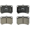Image de Kit De Plaquettes De Frein, Frein À Disque Premier Eco Friction Fdb715 Ferodo Ferodo Fdb715 Kia;Mazda
