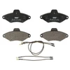 Image de Kit De Plaquettes De Frein, Frein À Disque Premier Eco Friction Fdb874 Ferodo Ferodo Fdb874 Citroen