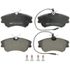Image de Kit De Plaquettes De Frein, Frein À Disque Premier Eco Friction Fdb1124 Ferodo Ferodo Fdb1124 Renault