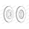 Image de Disque De Frein Ferodo Ddf959 Nissan