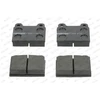 Image de Kit De Plaquettes De Frein, Frein À Disque Premier Eco Friction Fvr84 Ferodo Ferodo Fvr84 Porsche;Volkswagen