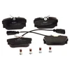 Image de Kit De Plaquettes De Frein, Frein À Disque Premier Eco Friction Fdb1482 Ferodo Ferodo Fdb1482 Ford;Seat;Volkswagen
