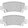 Image de Kit De Plaquettes De Frein, Frein À Disque Premier Eco Friction Fdb1574 Ferodo Ferodo Fdb1574 Toyota