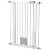 Image de Bettacare Barrière pour Chien avec Trappe Verrouillable, Barrière de Sécurité Extra Haute pour Animaux, 75cm - 84cm, Hauteur 104cm, Couleur Blanc en occasion ou reconditionné